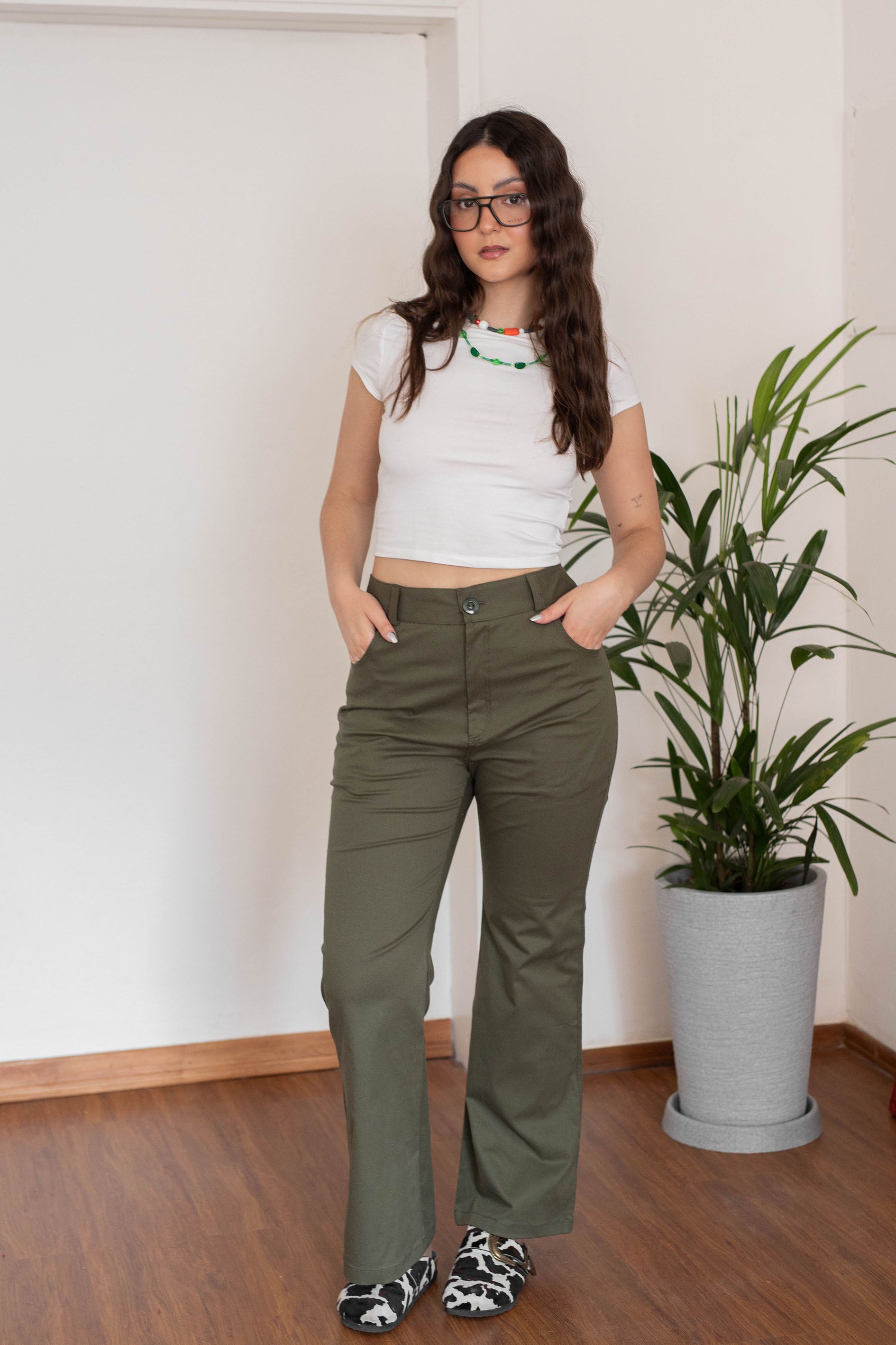 Pantalon Bari Verde